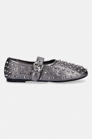 AllSaints Sabine Stud Shoe Deri Balerin