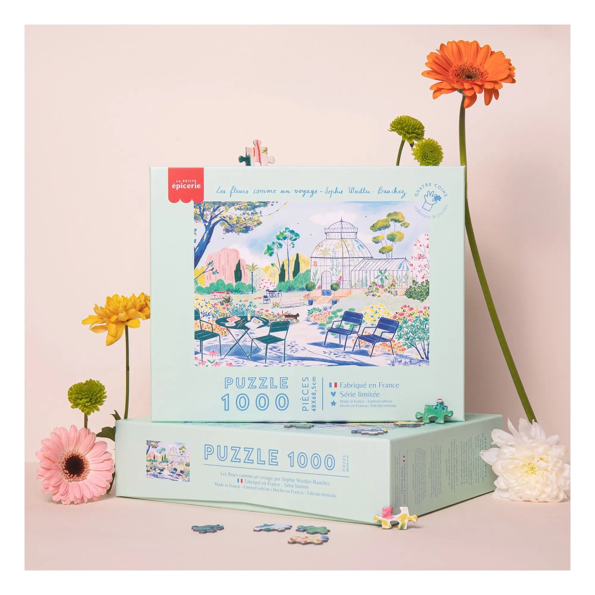 La Petite Épicerie - Les Fleurs Gibi Bir Yolculuk Puzzle - 1000 Parça