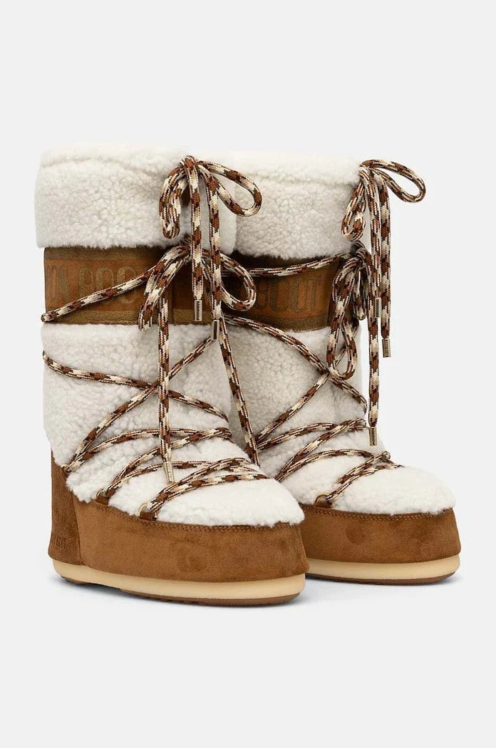 Moon Boot MB ICON SHEARLING Kadın Kürklü Kar Botu