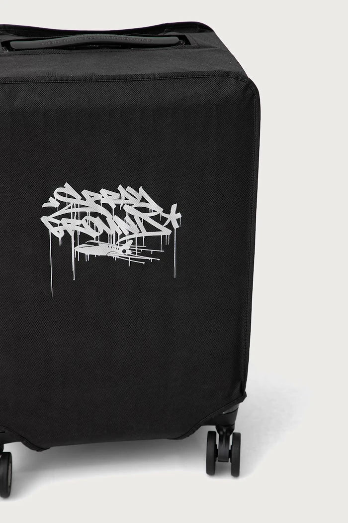 Sprayground - Schwarzer Hartschalenkoffer 'Haie in Paris' 910CL328NSZ