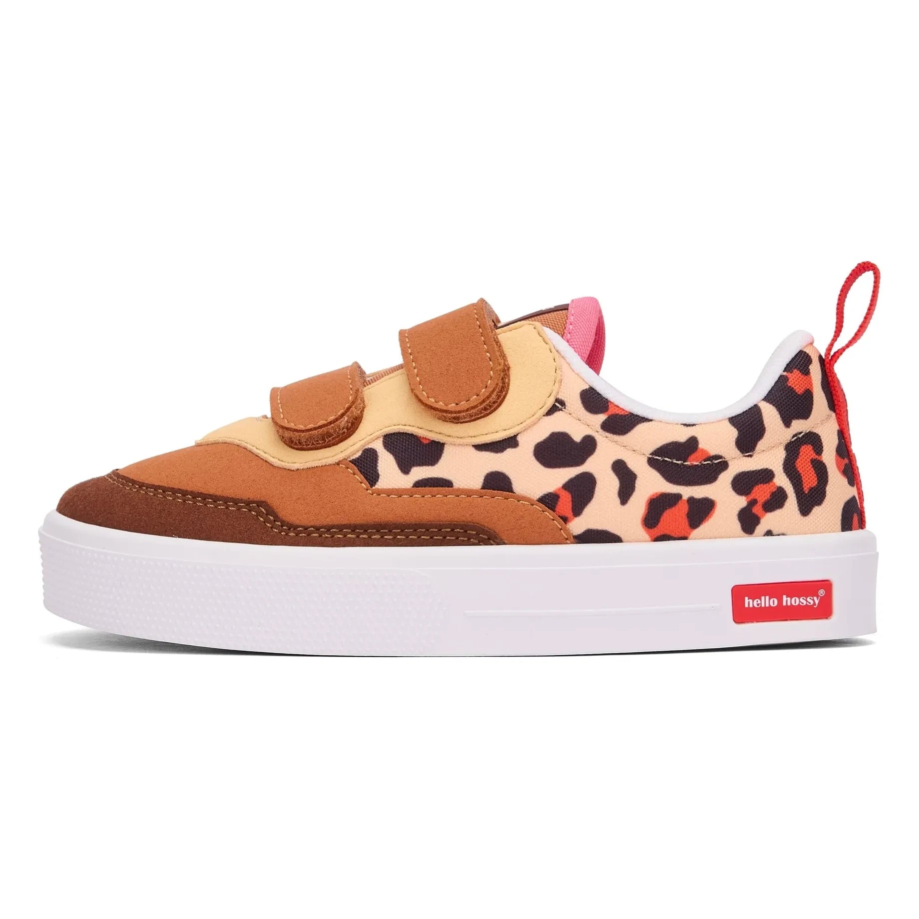 Hello Hossy - Leopard Scratch Sneakers | Krem