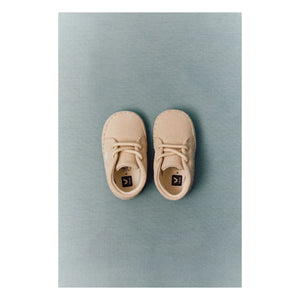 Veja - Veja x Bonpoint Bebek Süet Bağcıklı Sneaker | Kum Beji