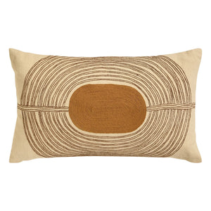 Maison Sarah Lavoine - Mirage Embroidered Pillow | Havana