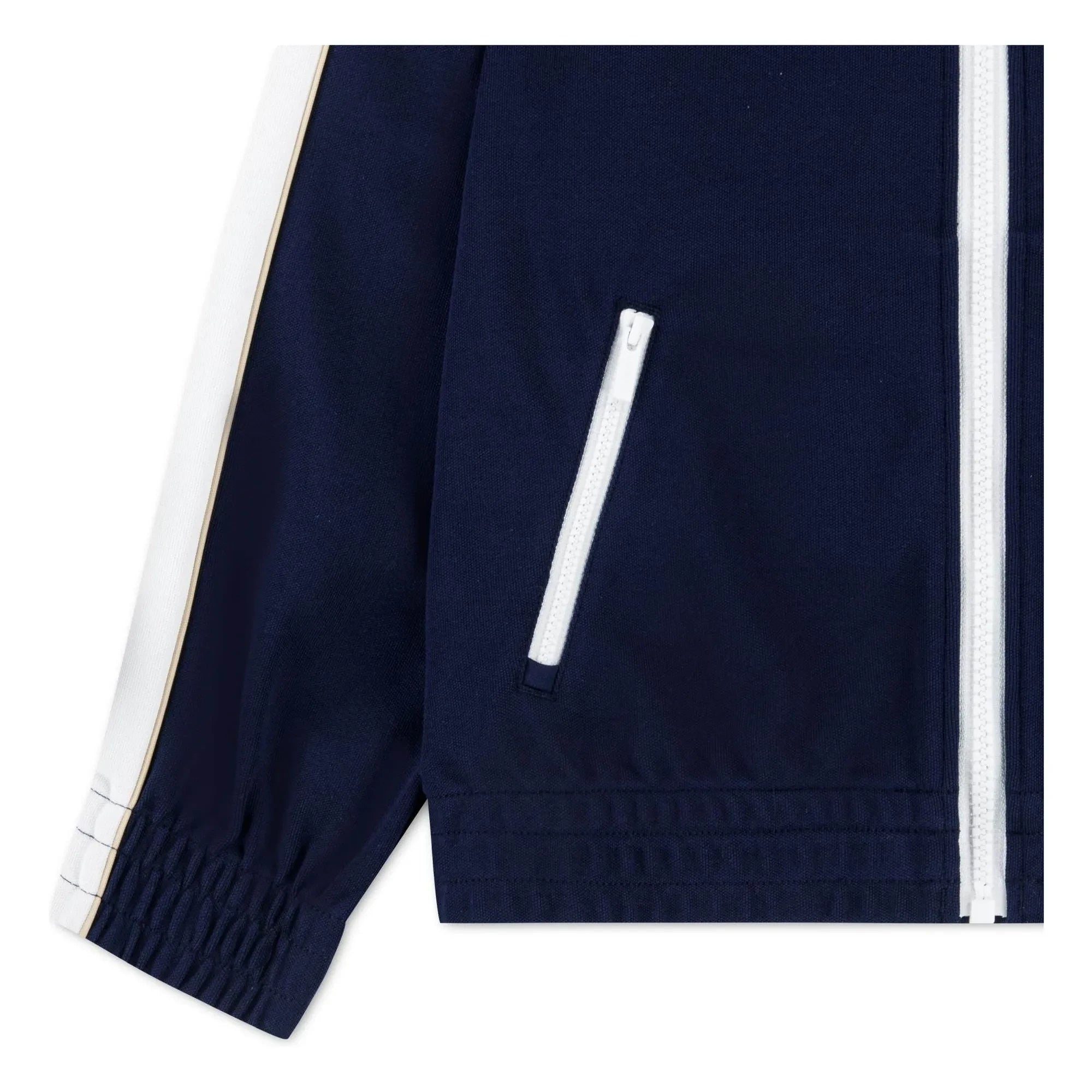 Lacoste - Organik Pamuk Spor Fermuarlı Sweatshirt | Lacivert