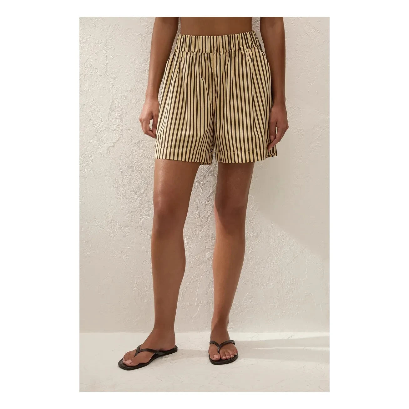 Faithfull the Brand - Clemente Pamuklu Çizgili Şort