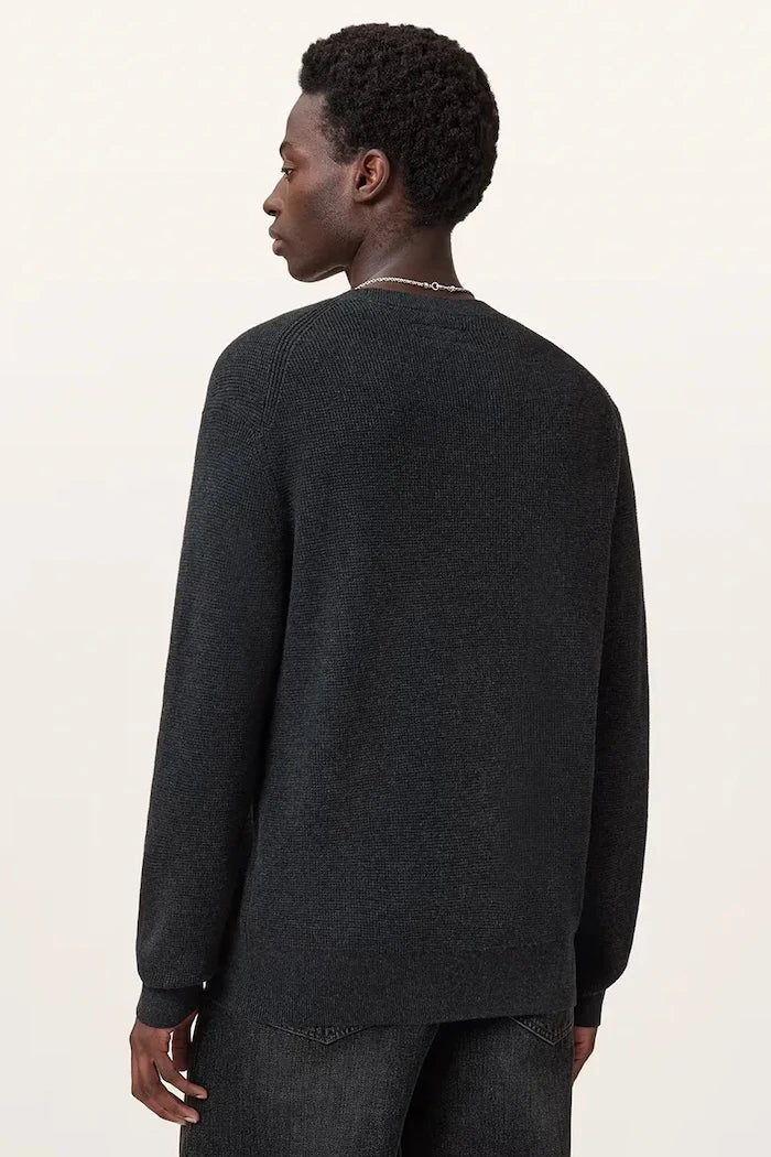 AllSaints erkek yün karışımlı kazak