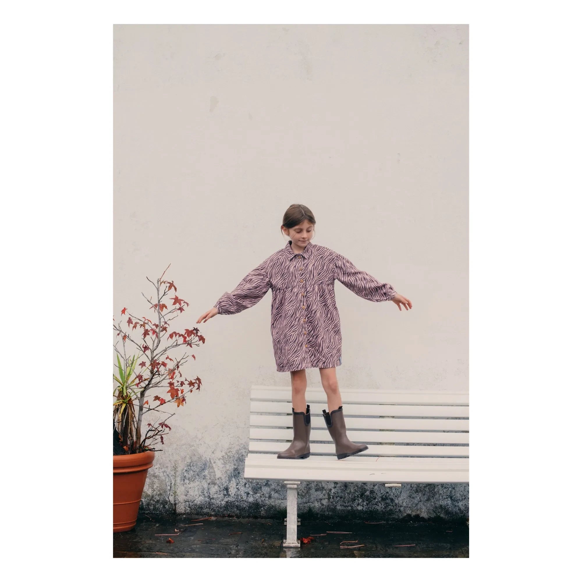 Favorite People - Pembe Lake Zebra Elbise
