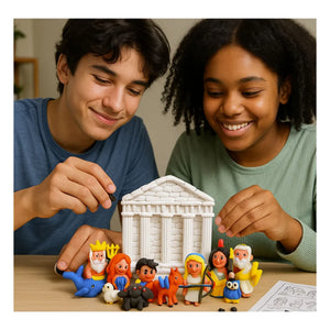 Patacréer - Mon Acropole Self-Hardening Modeling Clay Set