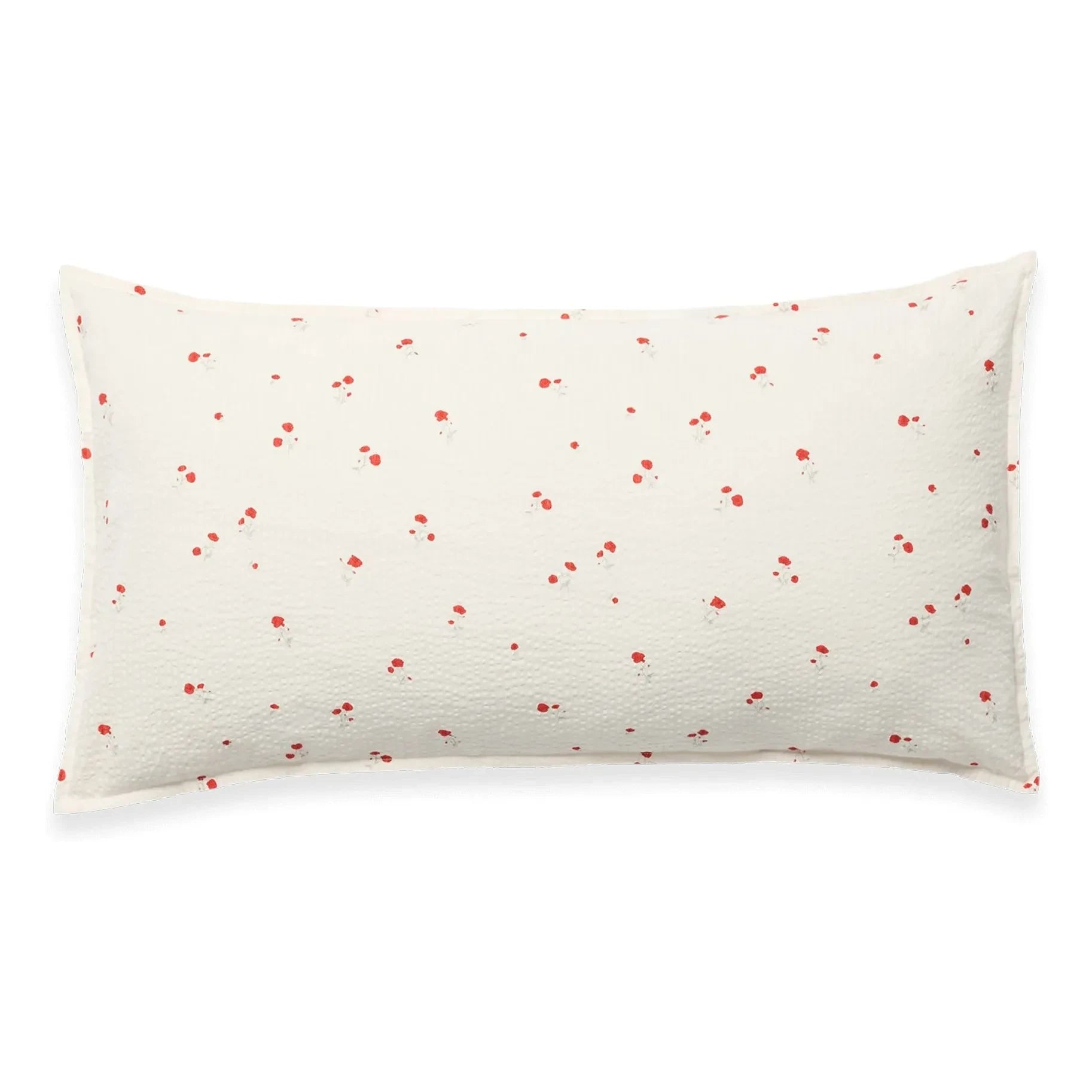 garbo&friends - Poppy Seersucker Pillowcase