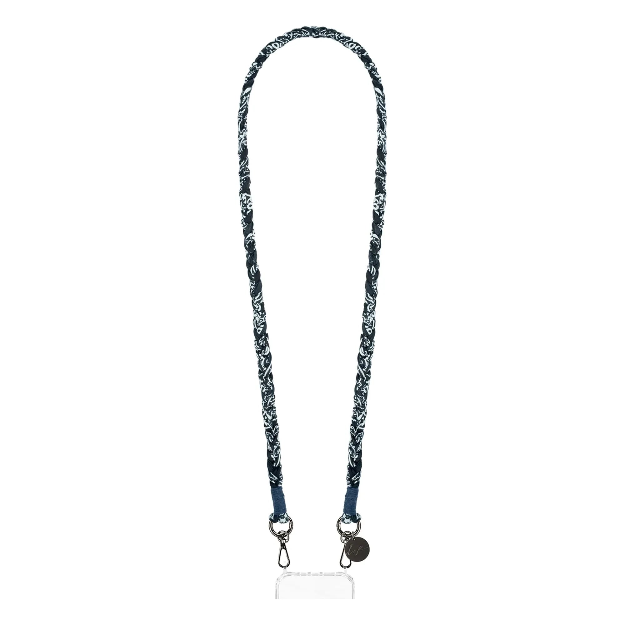 LaCoqueFrançaise - Geflochtene Kordel Della 120 cm | Schwarz