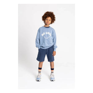 Hundred Pieces - Ryde Organic Cotton Sweatshirt | Gray Blue
