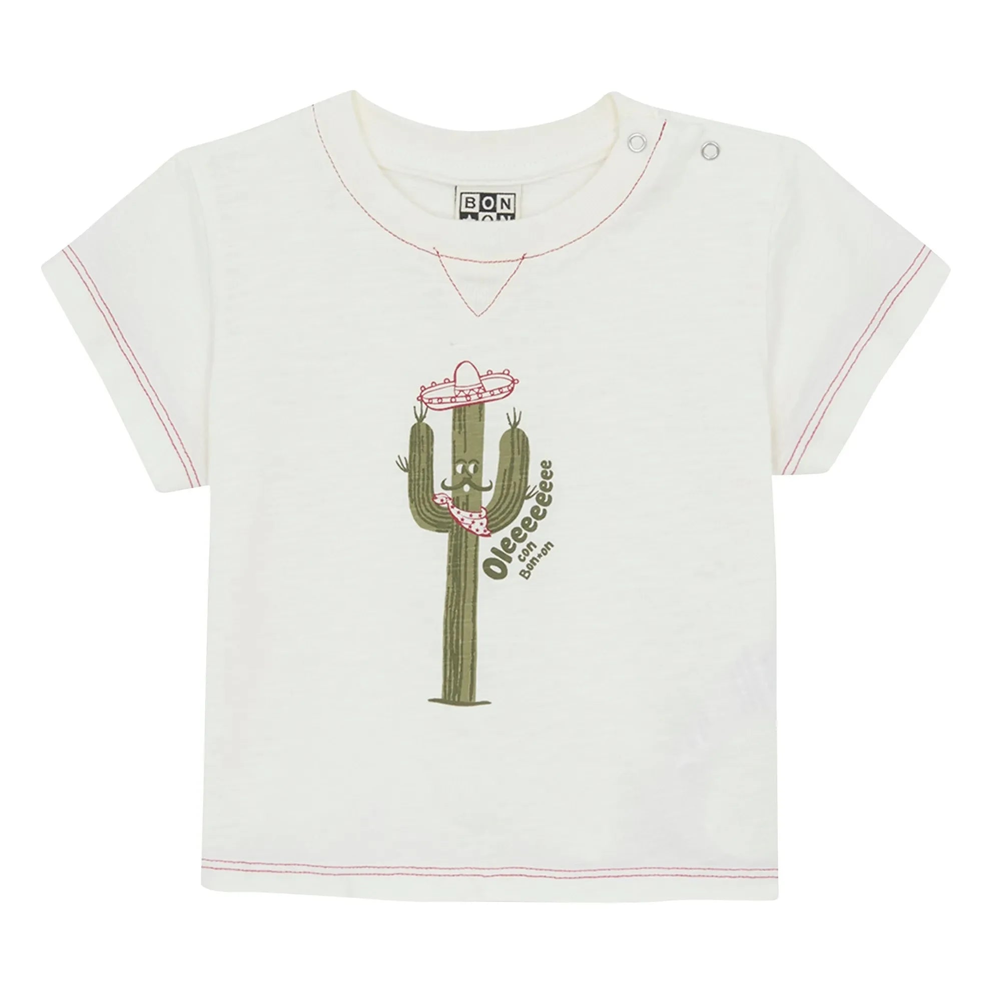 Bonton - Lodestie Olee T-Shirt | Ecru