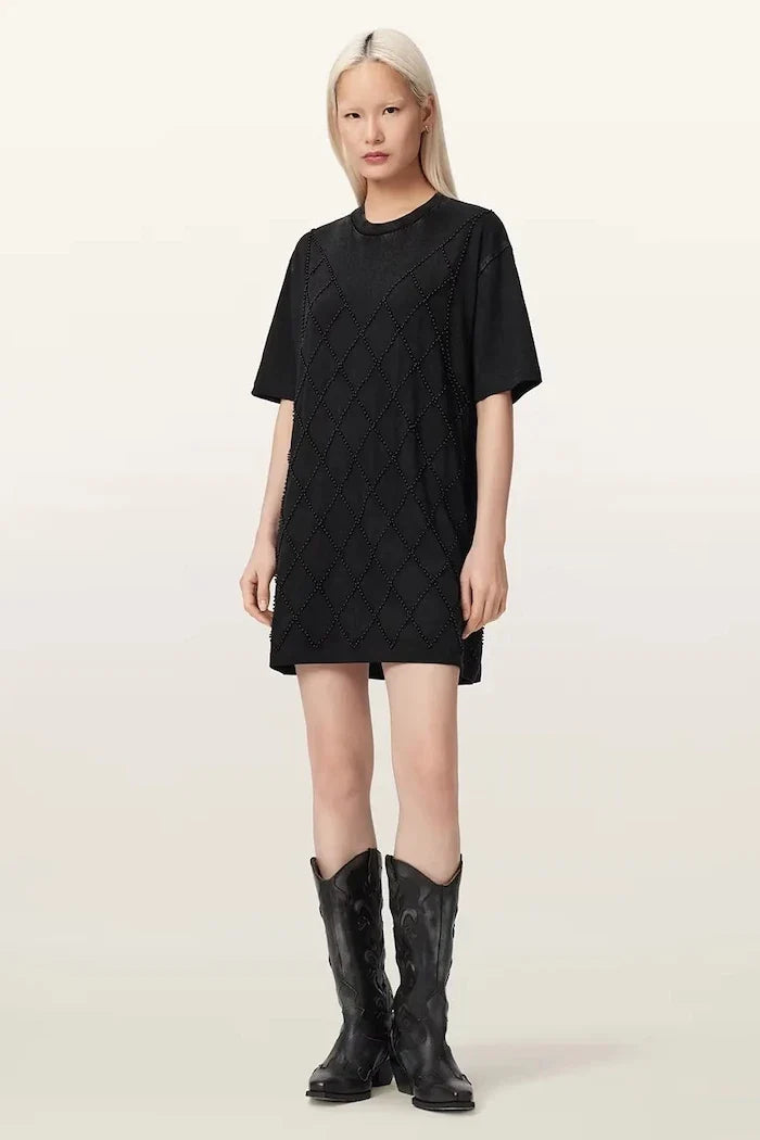 AllSaints Pamuklu Oversize Elbise DARCY