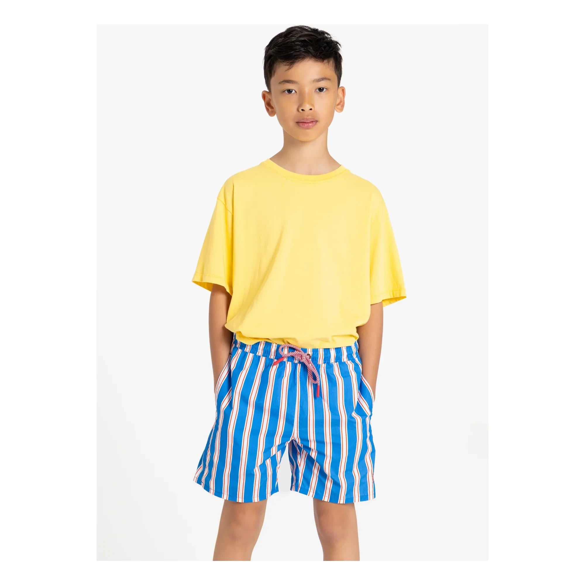Smallable Kid - Nils Organik pamuklu T-shirt | Floresan sarı