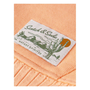 Scotch & Soda - Artwork Mystery Kapüşonlu Sweatshirt | Mercan
