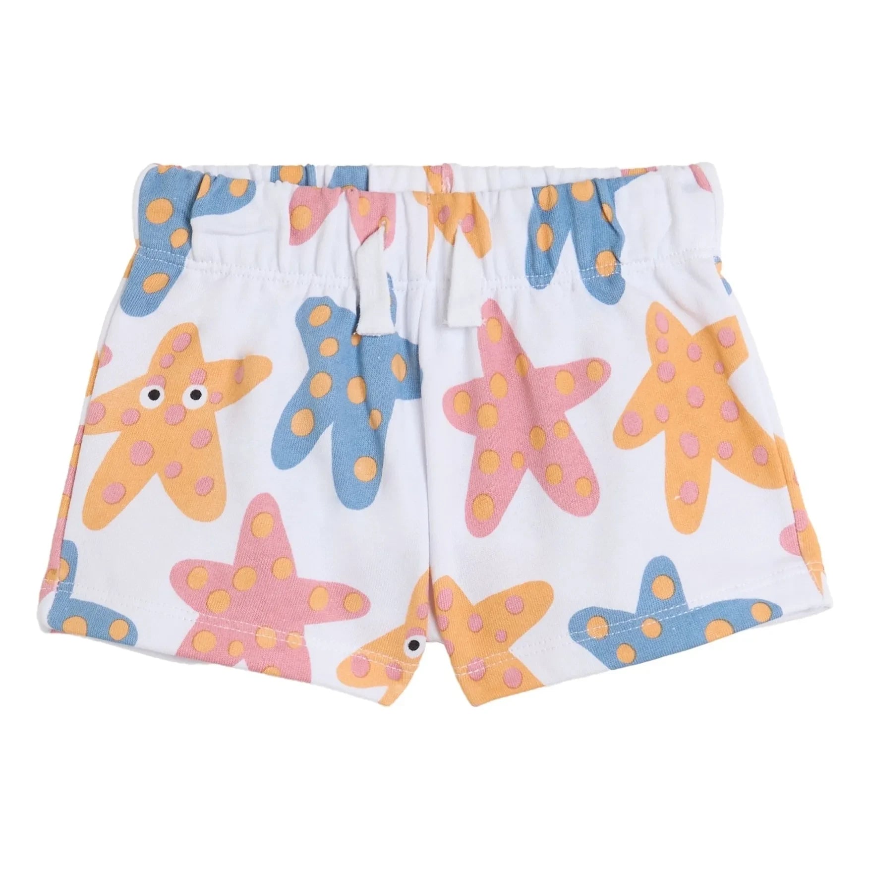 Stella McCartney Kids - Short Etoiles de Mer | Beyaz