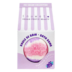 Inuwet - Dondurma frenk üzümü banyo bombası - 120 g