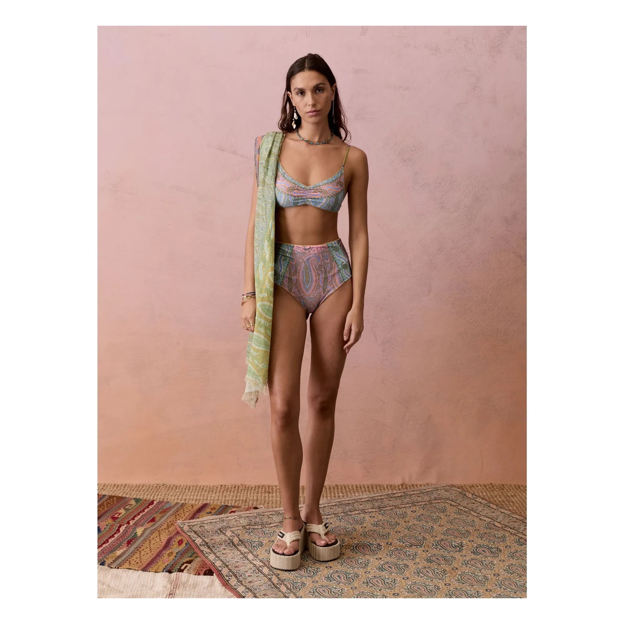 Boteh - Lucent Socken | Blau