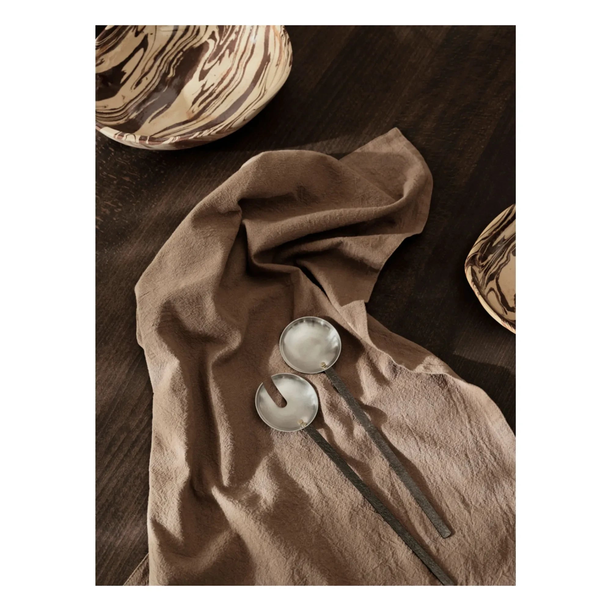 Ferm Living - Obra servis çatal-bıçak takımı