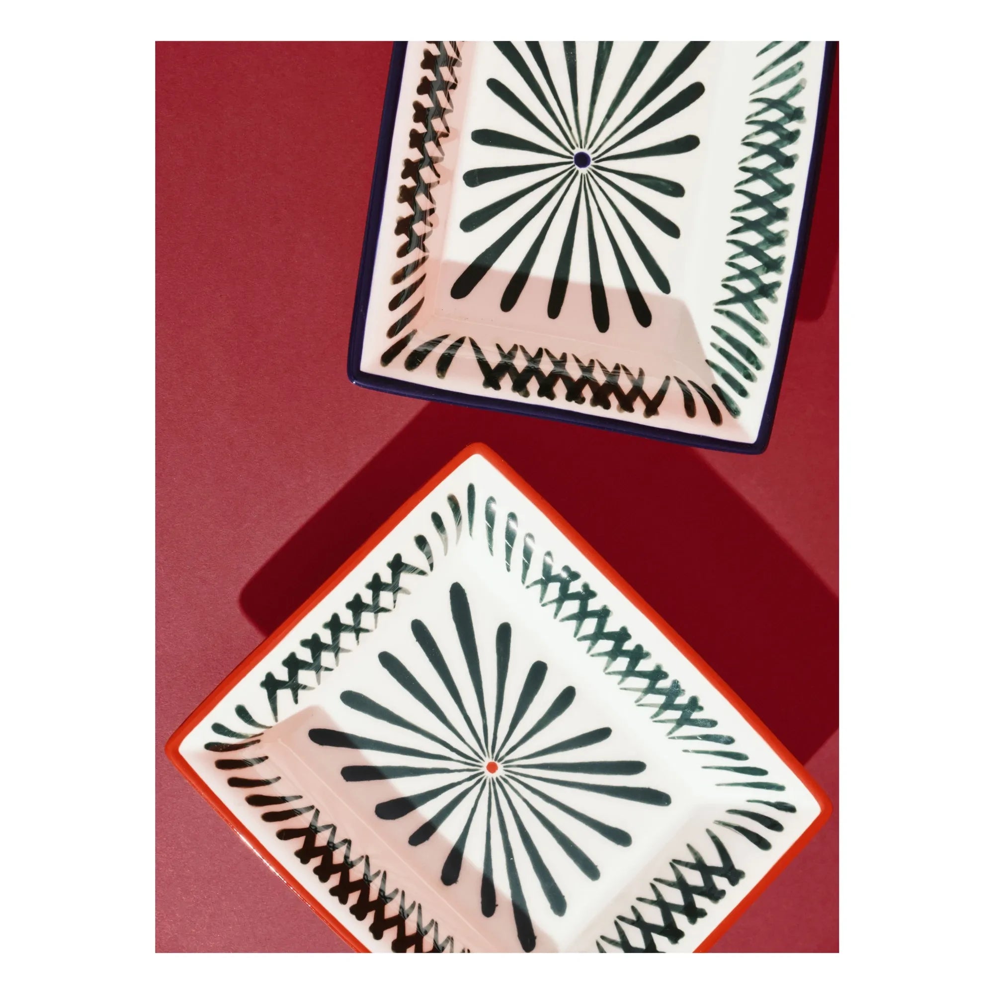 Serax - Baazar Tabak, Waww La Table - 2'li Set | Yeşil