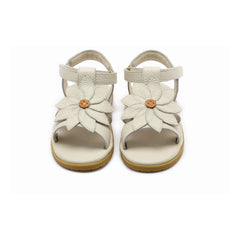 Donsje - Iles Fields Daisy Deri Sandaletler | Krem