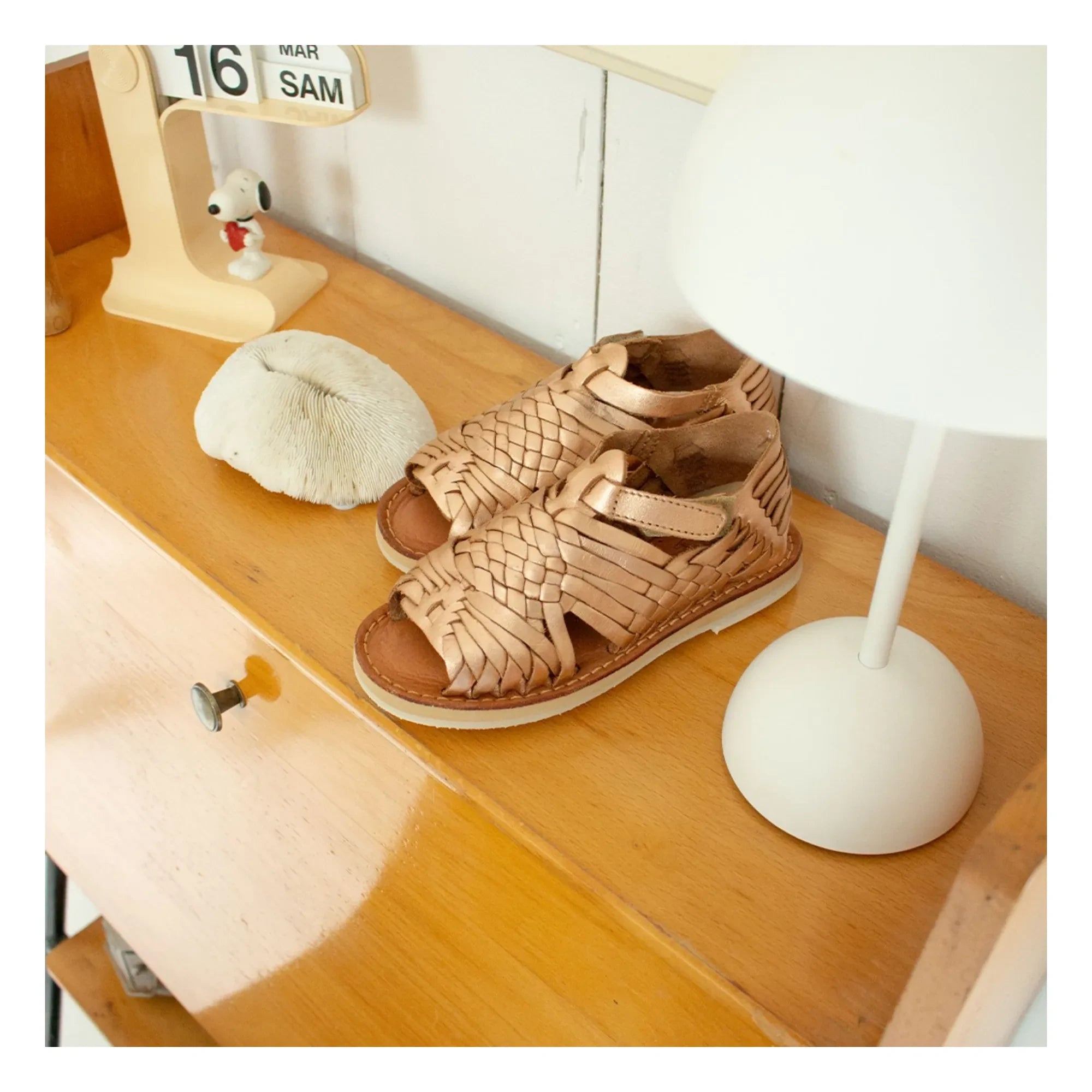 Mapache - Sandalita Sandaletler | Pembe Altın