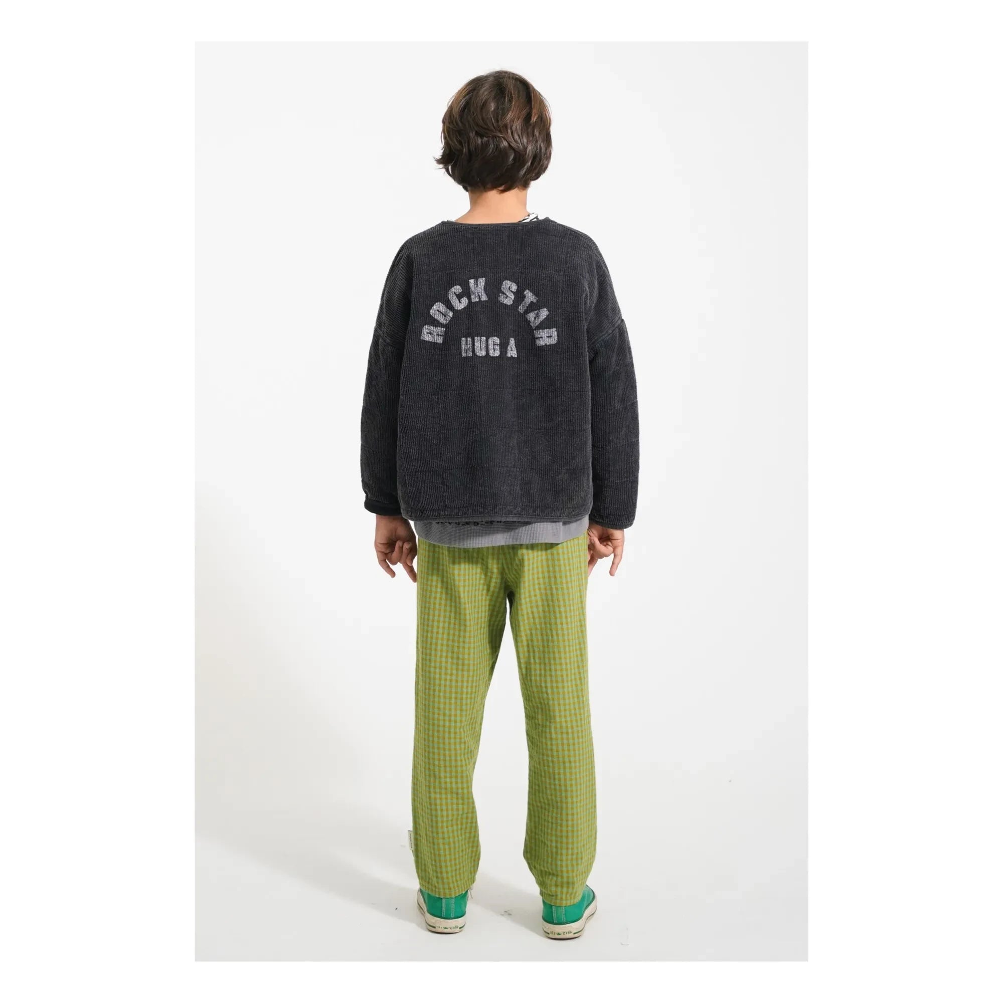 Piupiuchick - Organic Cotton Ribbed Quilted Jacket | Black