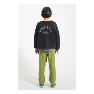 Piupiuchick - Organic Cotton Ribbed Quilted Jacket | Black