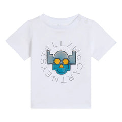 Stella McCartney Kids - Stella McCartney Süper Kahraman Tişört | Beyaz