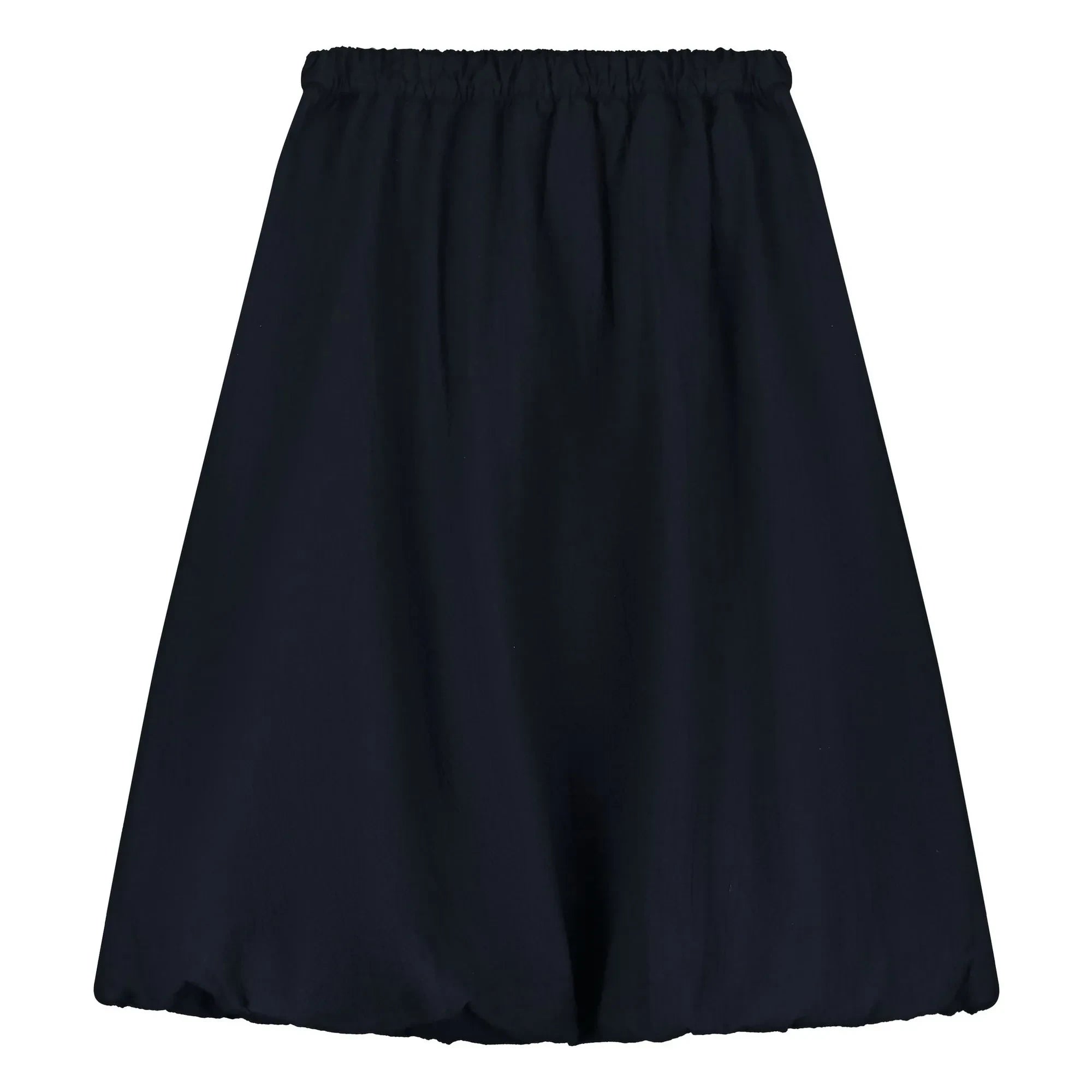 Tangerine - Midi Pleated Skirt | Dark Blue