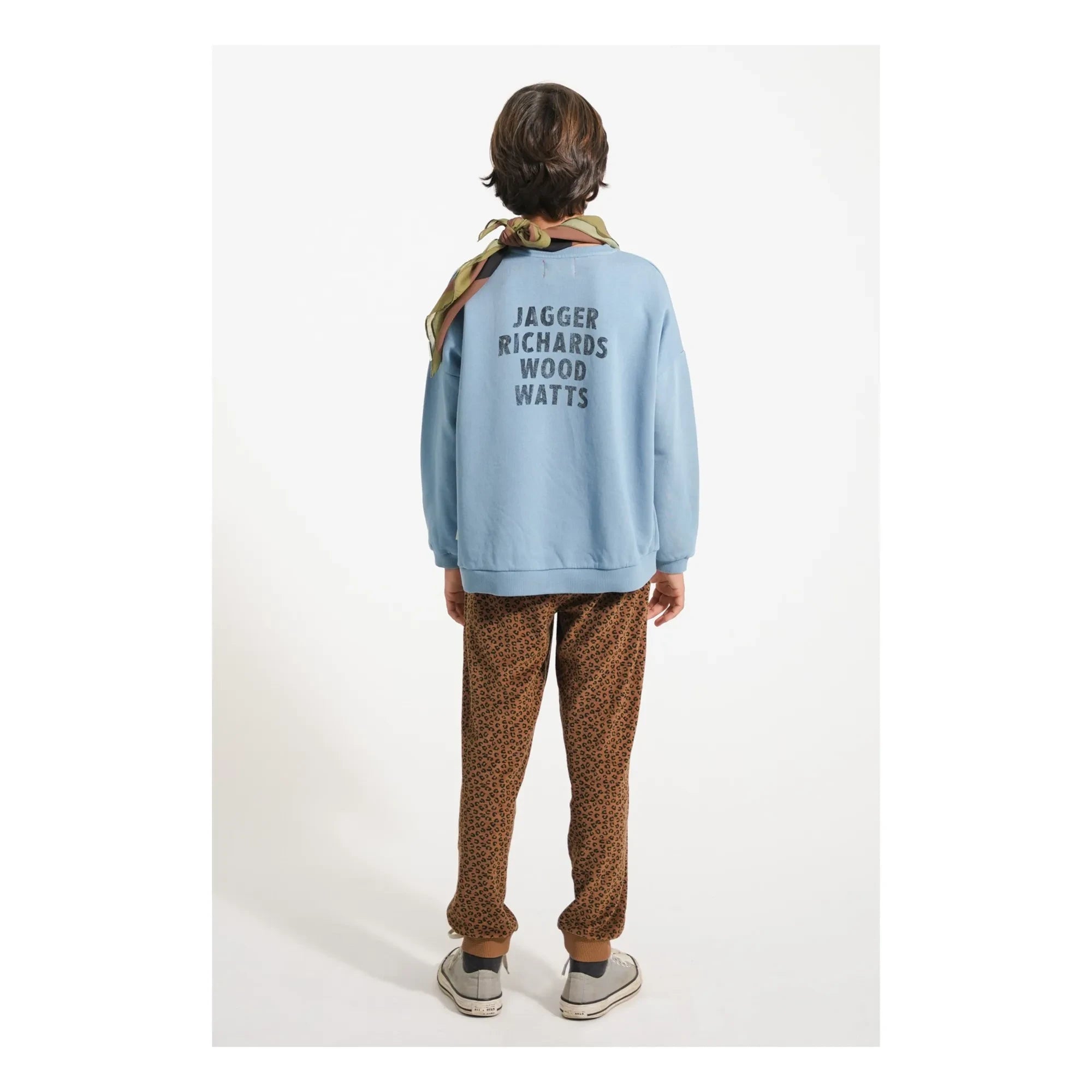 Piupiuchick - Rock Stars organik pamuklu sweatshirt | Mavi