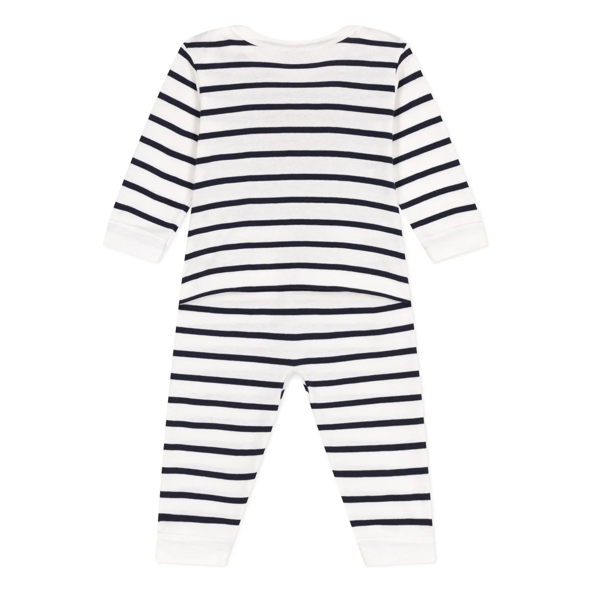 Petit Bateau - Berlin Organic Cotton Pajamas | Ecru