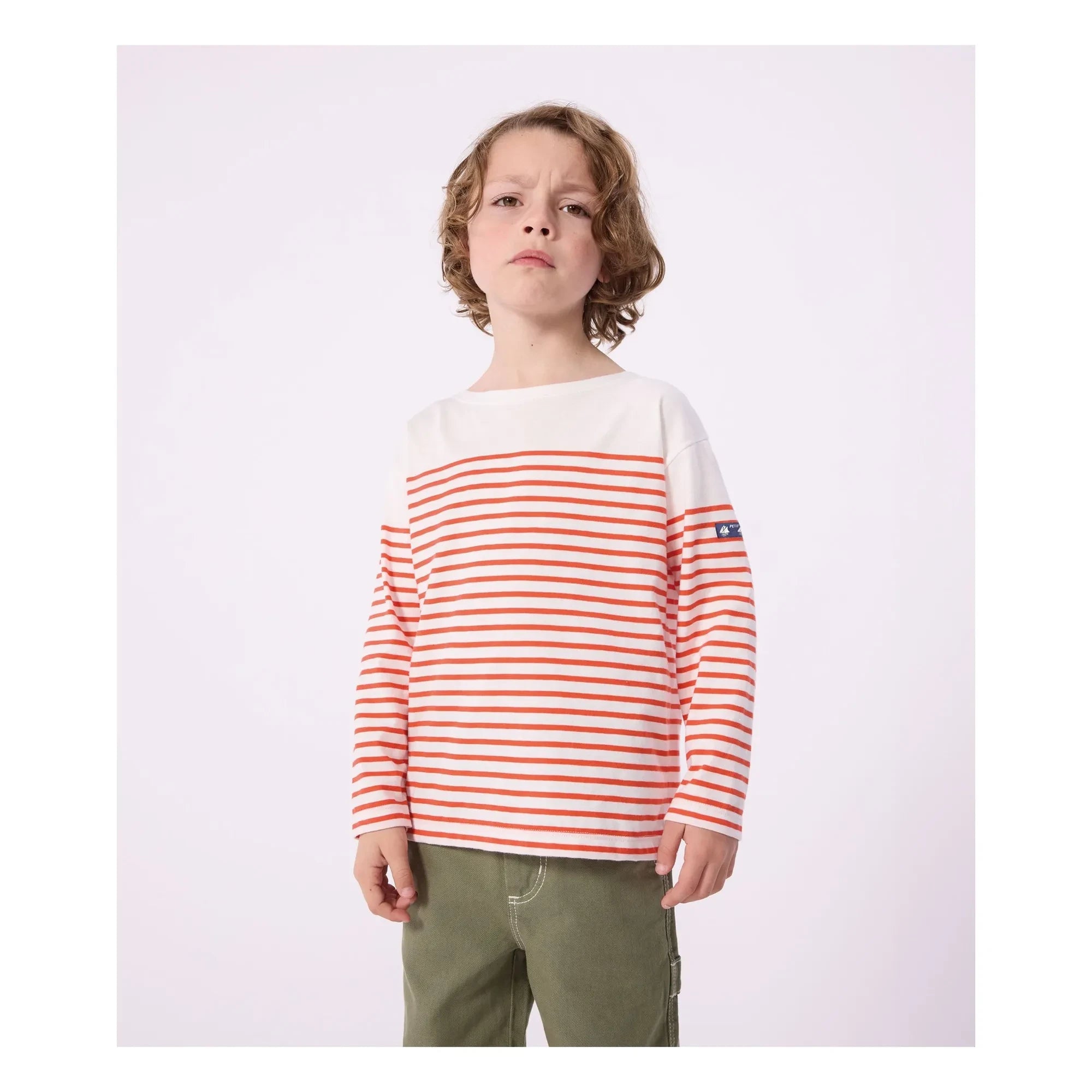 Petit Bateau - Leichtes Matrosenshirt | Orange