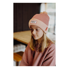 Hello Hossy - Mütze aus Bio-Baumwolle mit Farbblock | Rosa