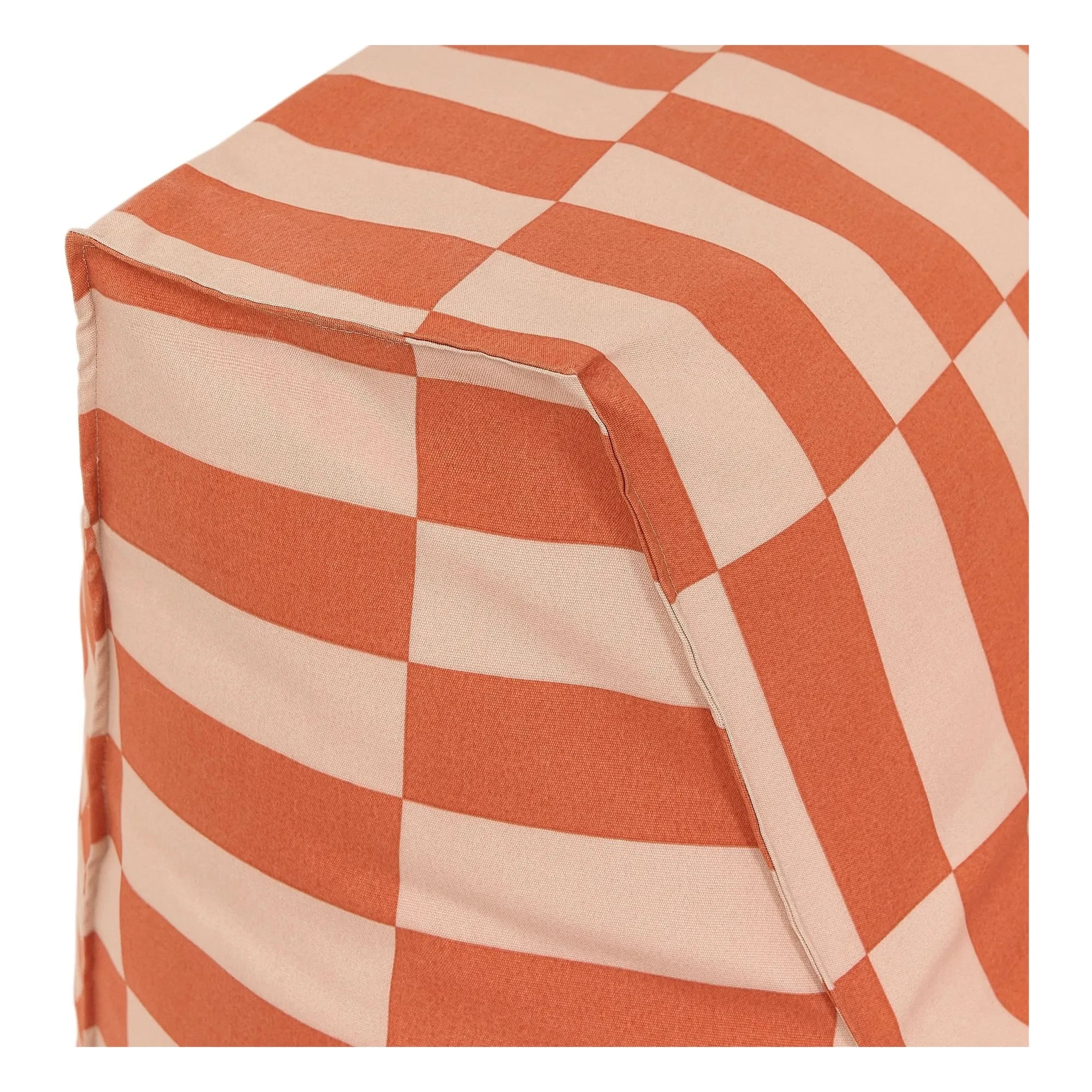 Nobodinoz - Matteo Tiles Outdoor-Langhocker | Orange