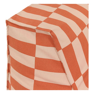 Nobodinoz - Matteo Tiles Outdoor-Langhocker | Orange
