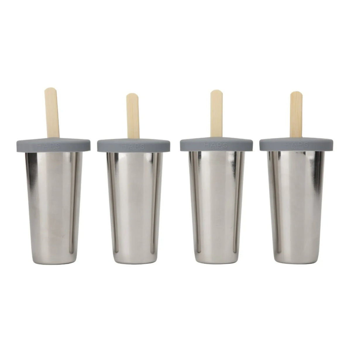 Haps Nordic - Set of 4 Ice Cream Molds | Blue