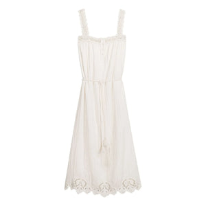 Louise Misha - Madera Organic Cotton Dress | Ecru