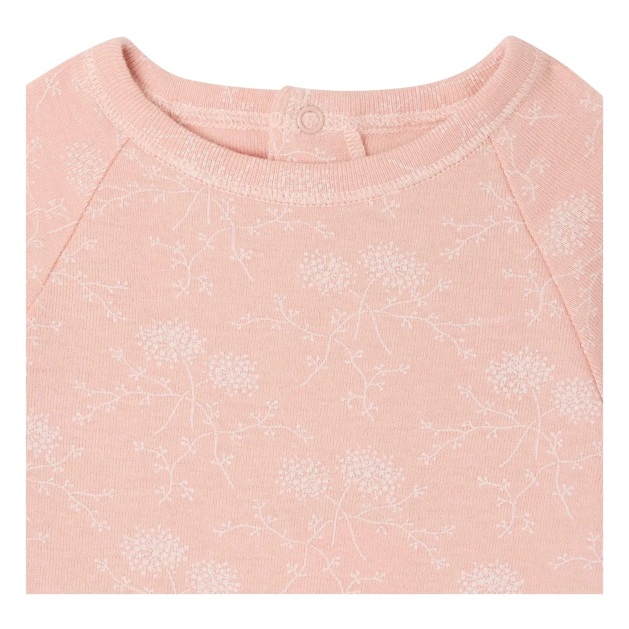 Bonpoint - Organic Tif Pamuklu Pajama | Pudra Pembe