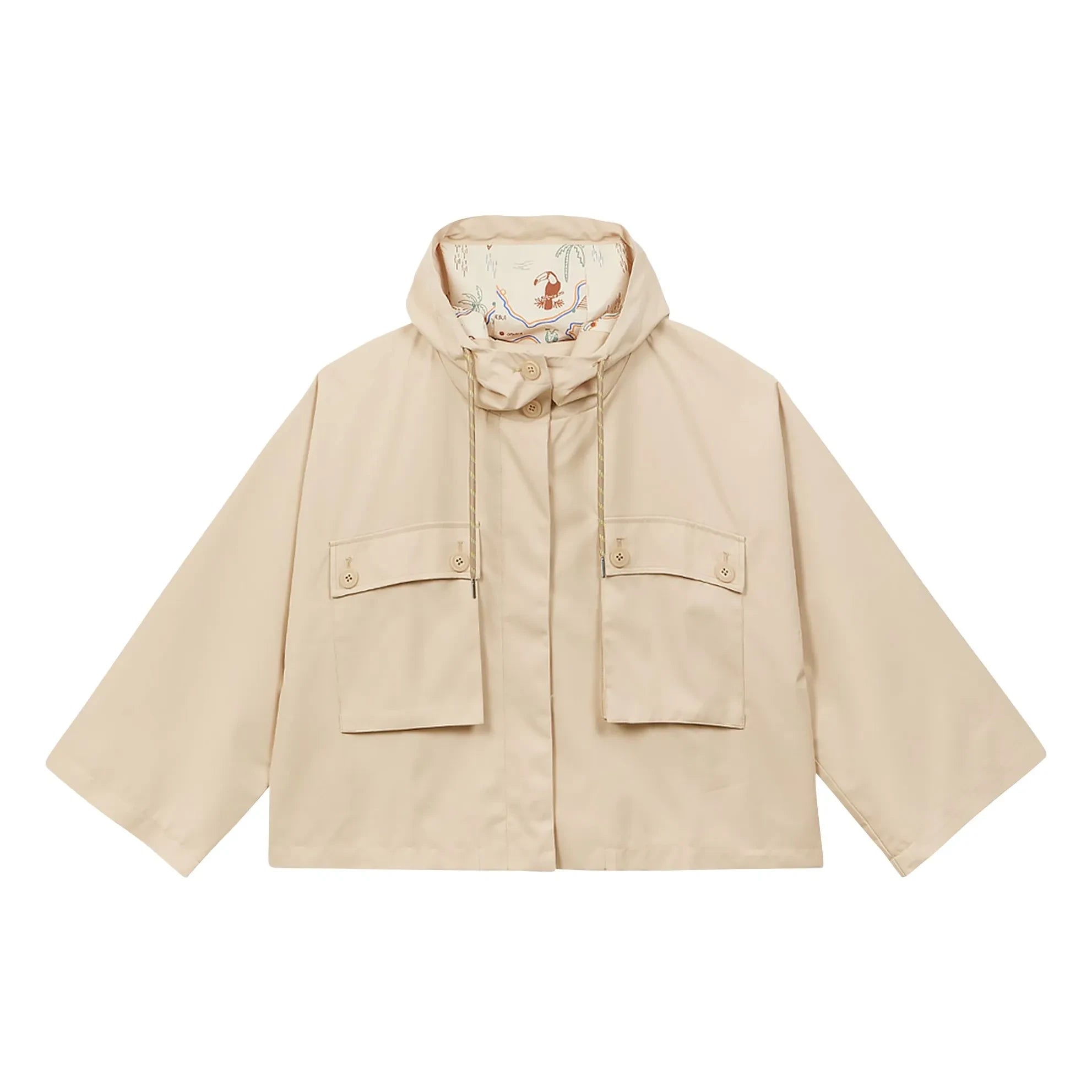 a.p - Kapuzenparka | Beige