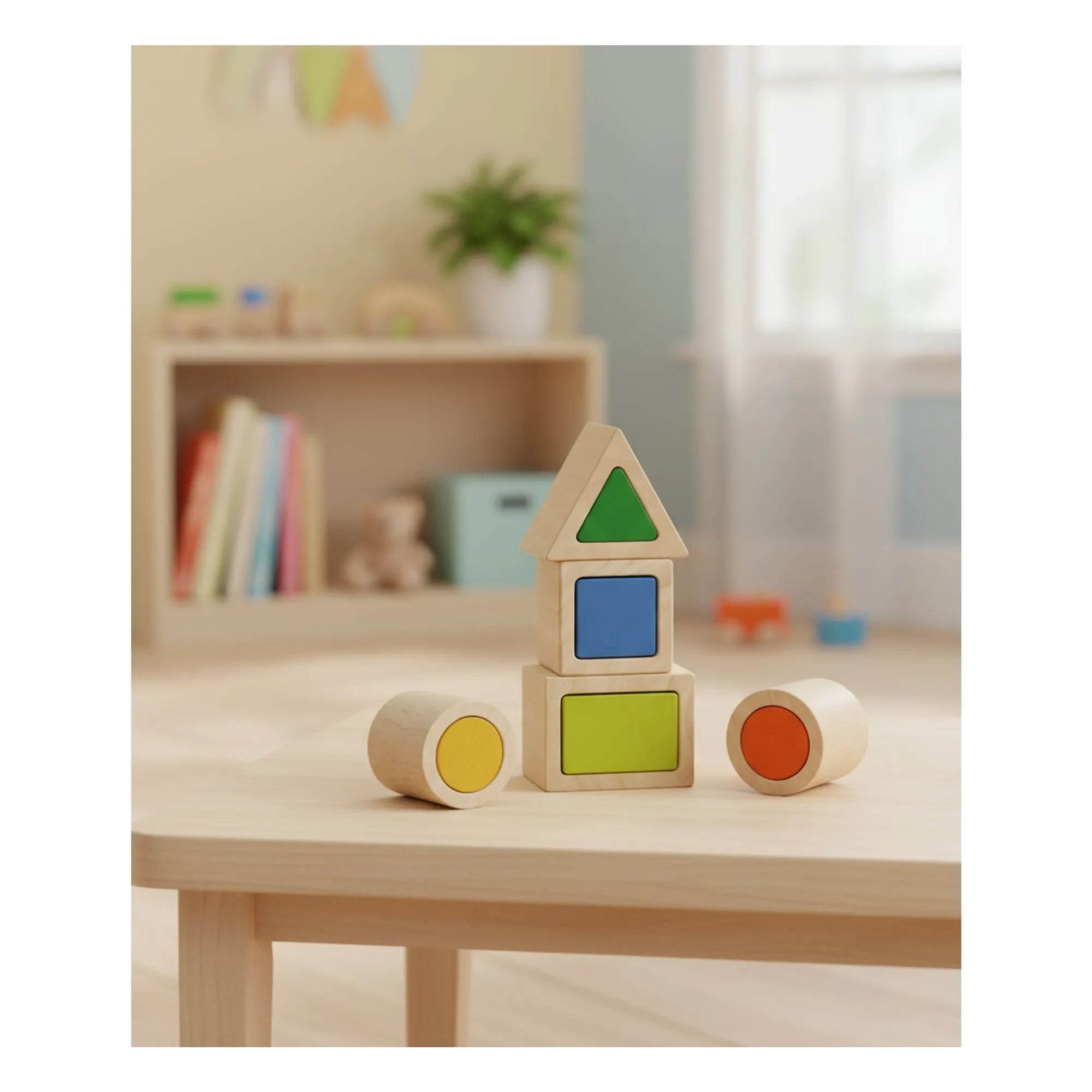 Plan Toys - Geometrische Formen zum Ineinandersetzen