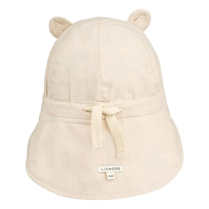 Liewood - Reversible Hat with Animal Prints | Ivory