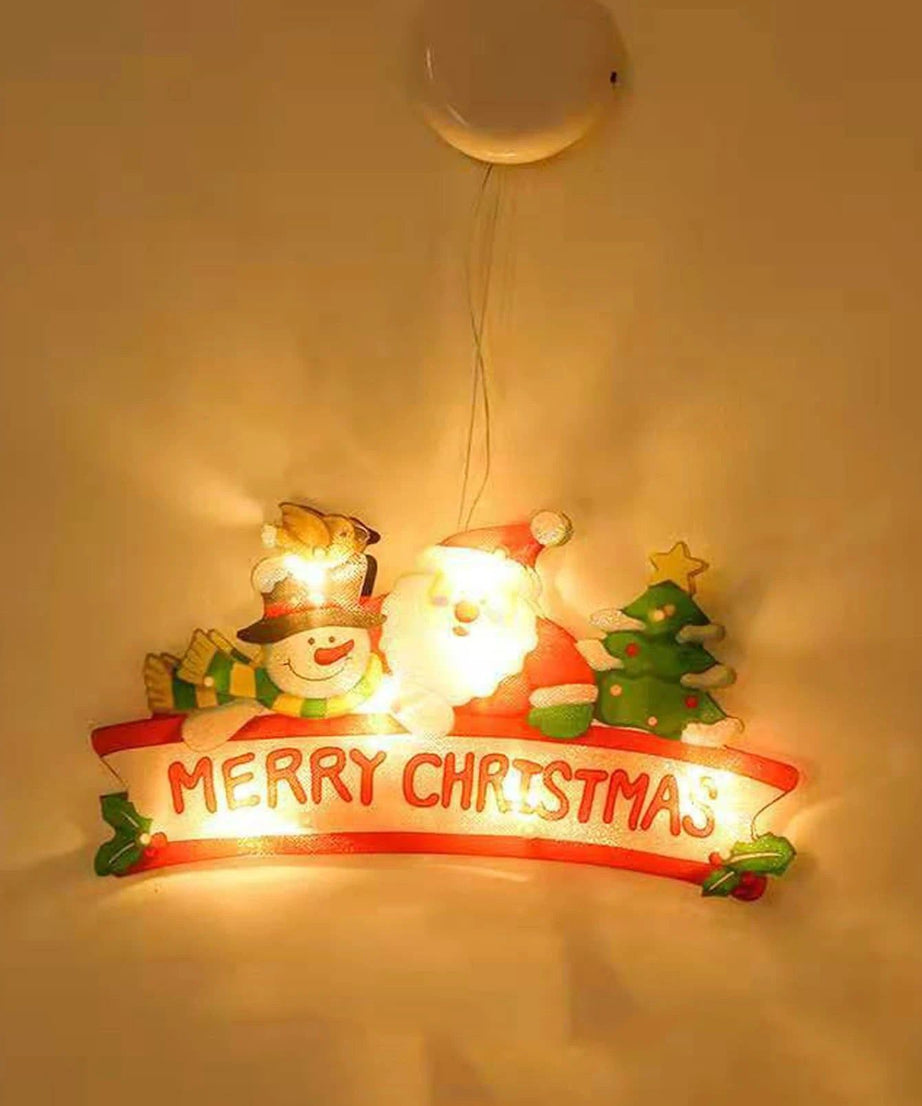 Yılbaşı - Noel Dekoratif Işıklı Merry Christmas Yazılı Süs-Dinossi