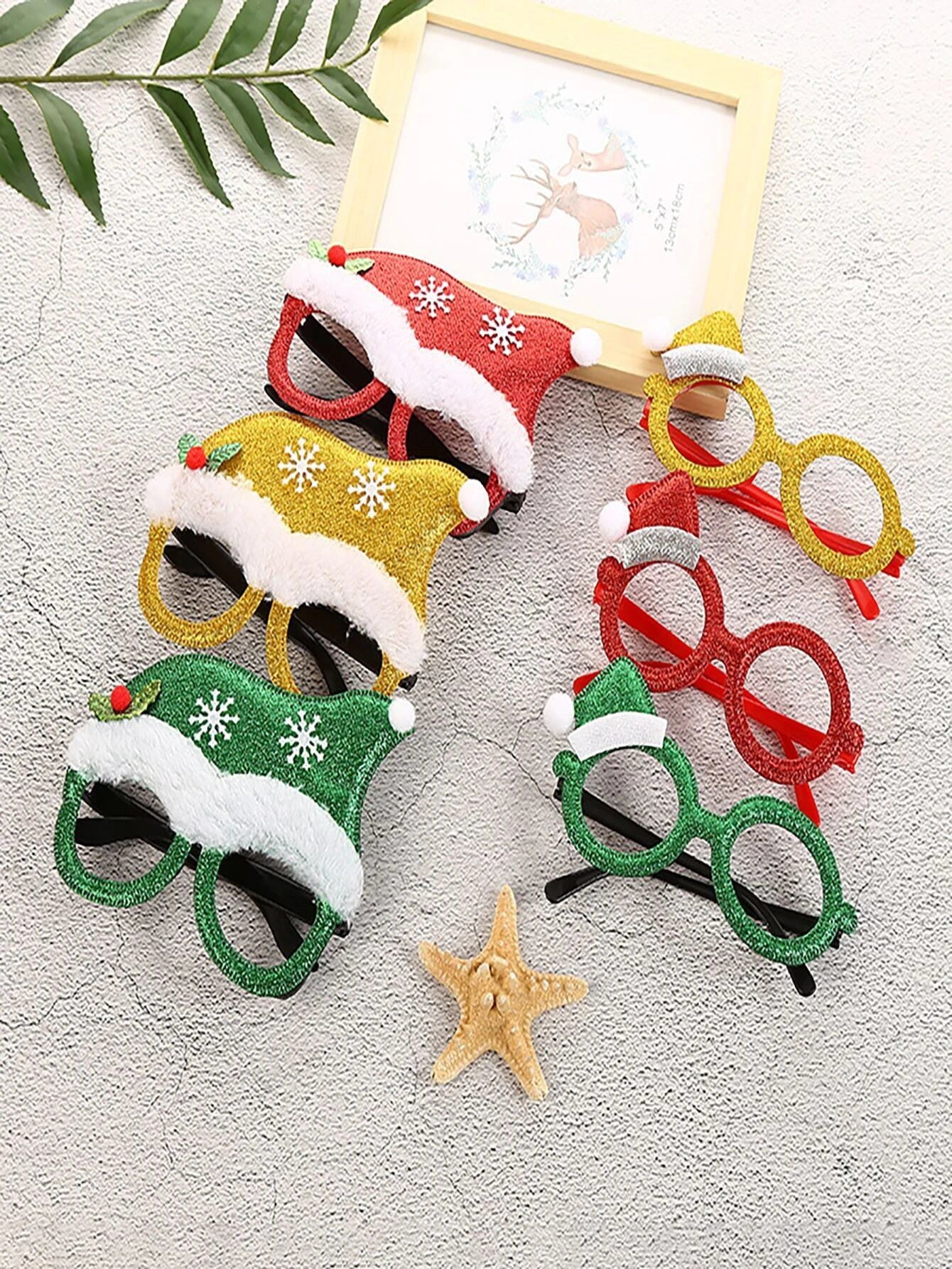 Yılbaşı - Noel Yeni Yıl Partisi İçin Gözlükler - 2-Dinossi