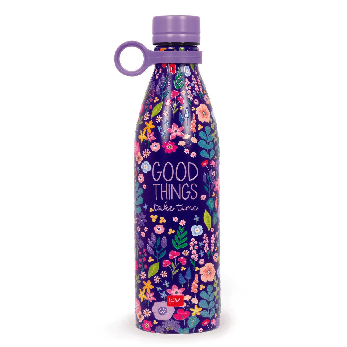 Legami - 800 ml Vacuum Flask - Flowers - Hot & Cold