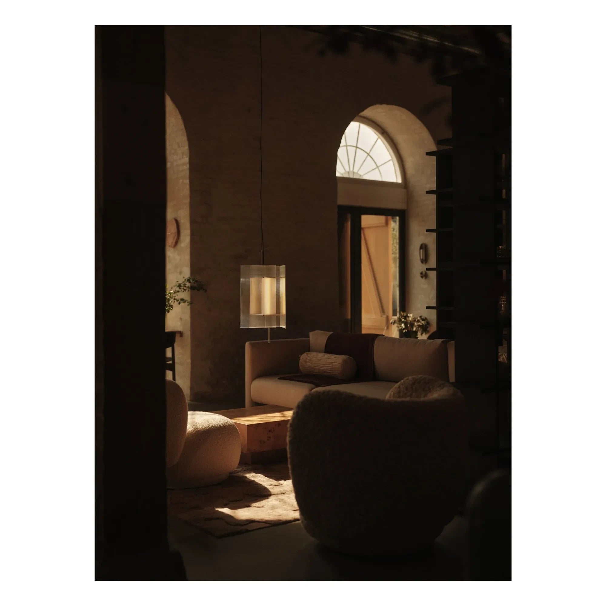 Ferm Living - Rico Cilla koltuk | Gri kahverengi