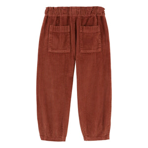 Emile et Ida - Corduroy Trousers | Brick Red