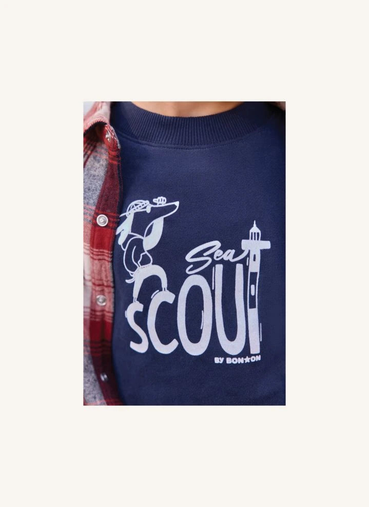 Bonton - Laurel Sea Sweatshirt | Marineblau