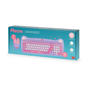 Legami - Kablosuz Fare ve Keyboard Seti - Meow