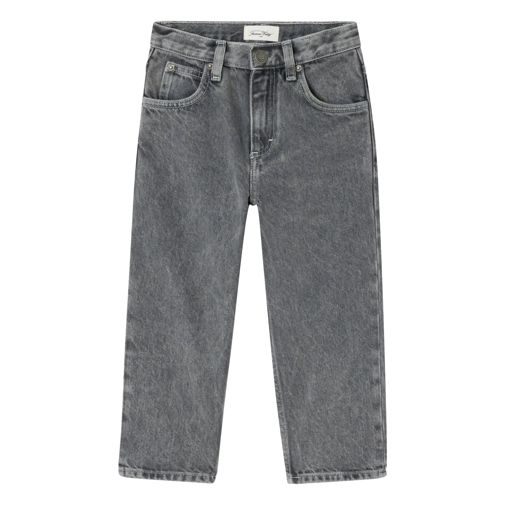 American Vintage - Gerade Jeans Yopday | Grau